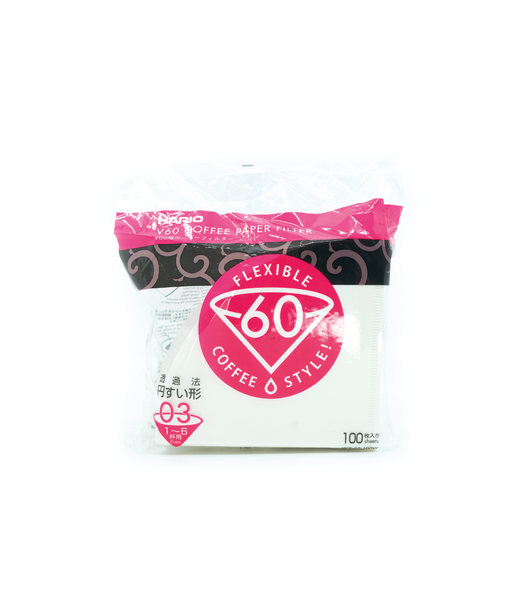 Hario – filtry papierowe V60-03 100szt.