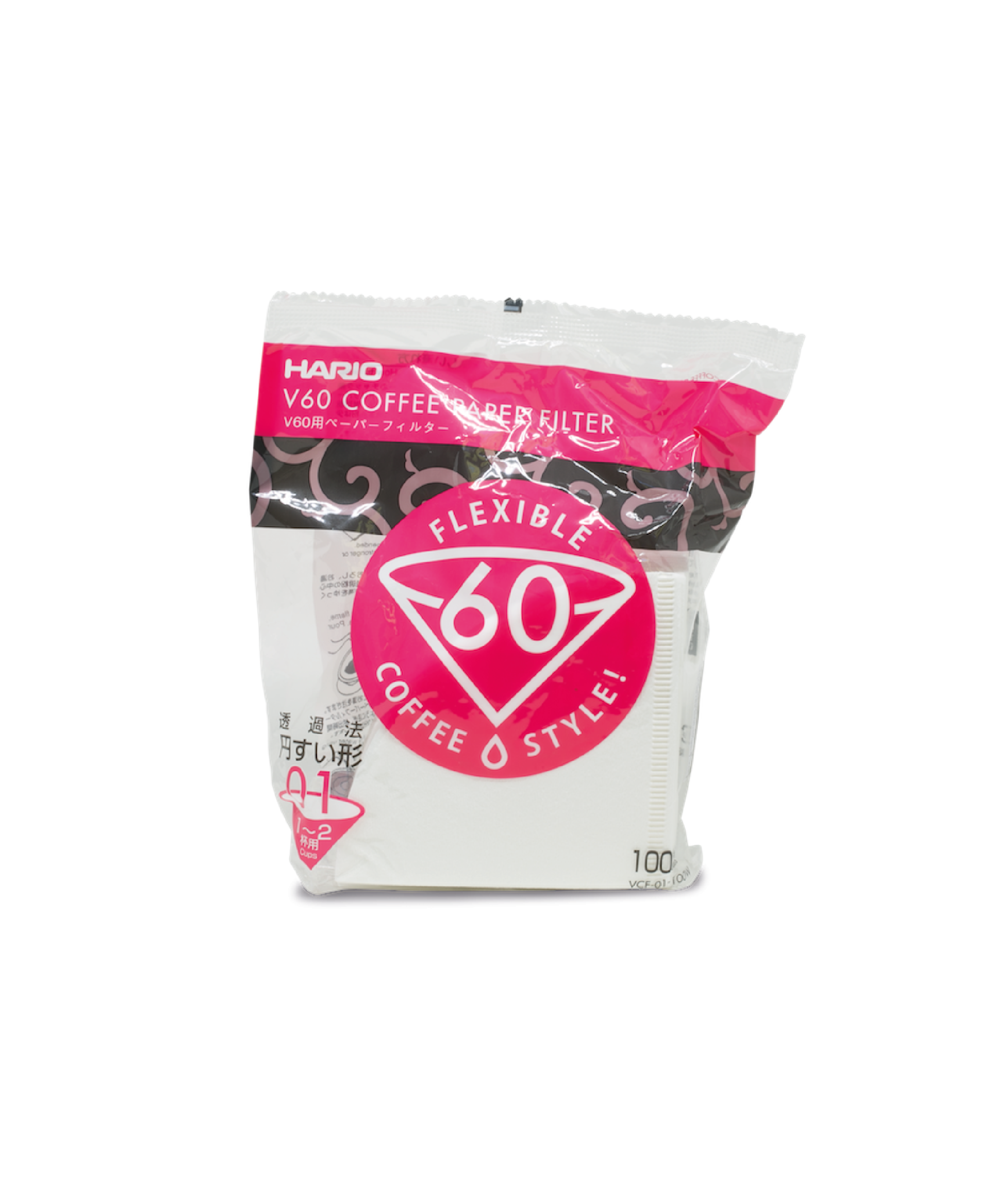 Hario – Filtry papierowe V60-01 100szt.