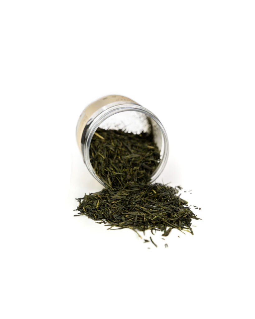 Sencha Fukujyu HAYB liść detal
