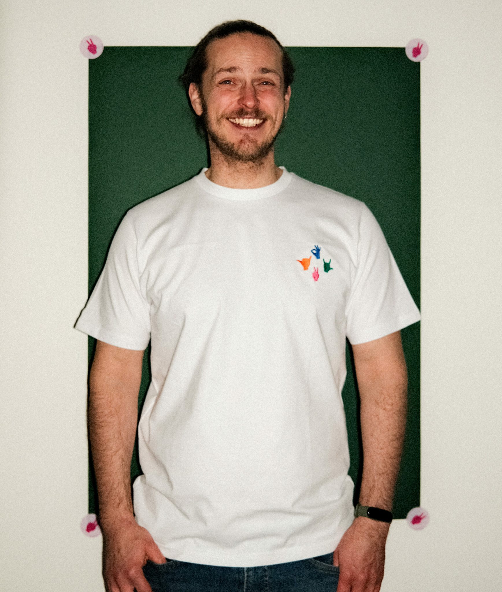 Biały T-Shirt HAYB SIE PRZELEWA