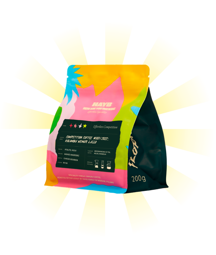 Competition Coffee #007/2022: Kolumbia Weimar Lasso
