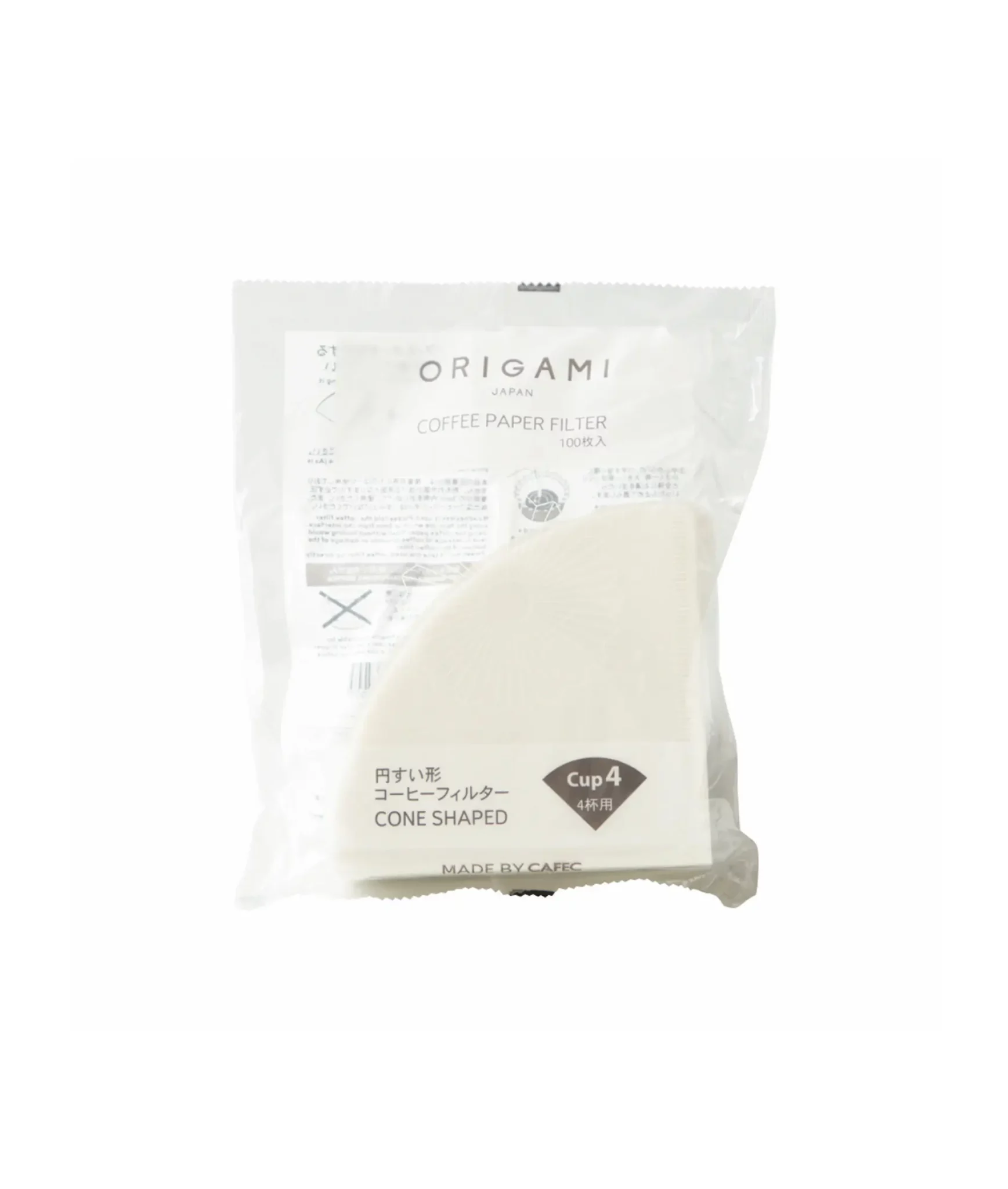 ORIGAMI – Filtry papierowe M 100 szt.