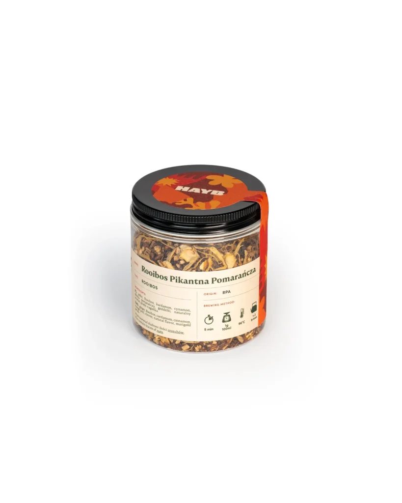 Herbatka Rooibos Pikantna Pomarańcza